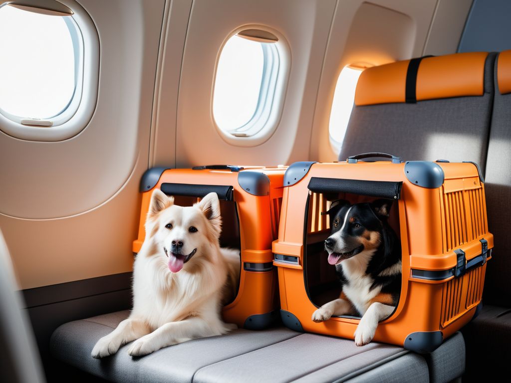 Cabina de Avión Apta para Mascotas